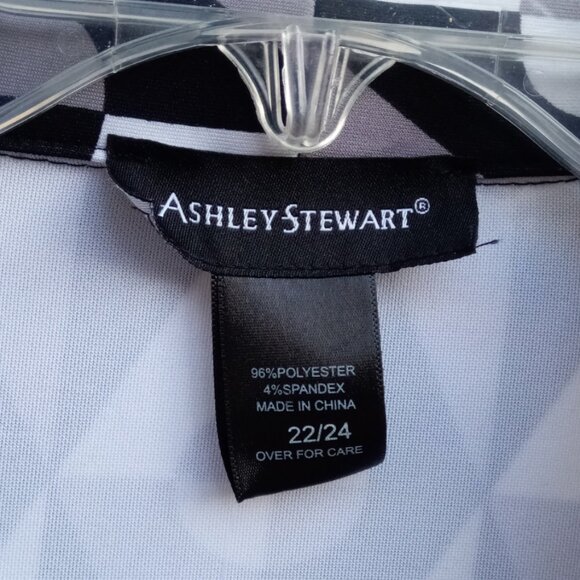 Ashley Stewart overblouse , blouse sz 22-24 new (0027) - Picture 3 of 11